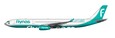 Flynas fleet visual